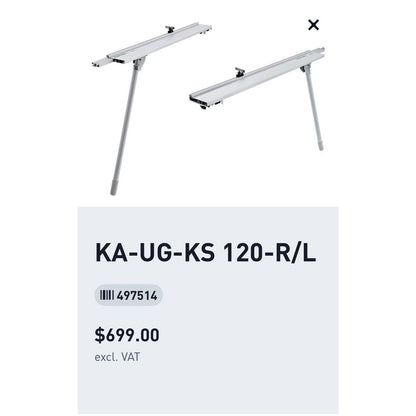 Festool 497514 KA-UG-KS 120-R/L Extension Set for Kapex UG Stand